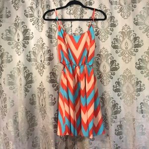 Chevron summer dress